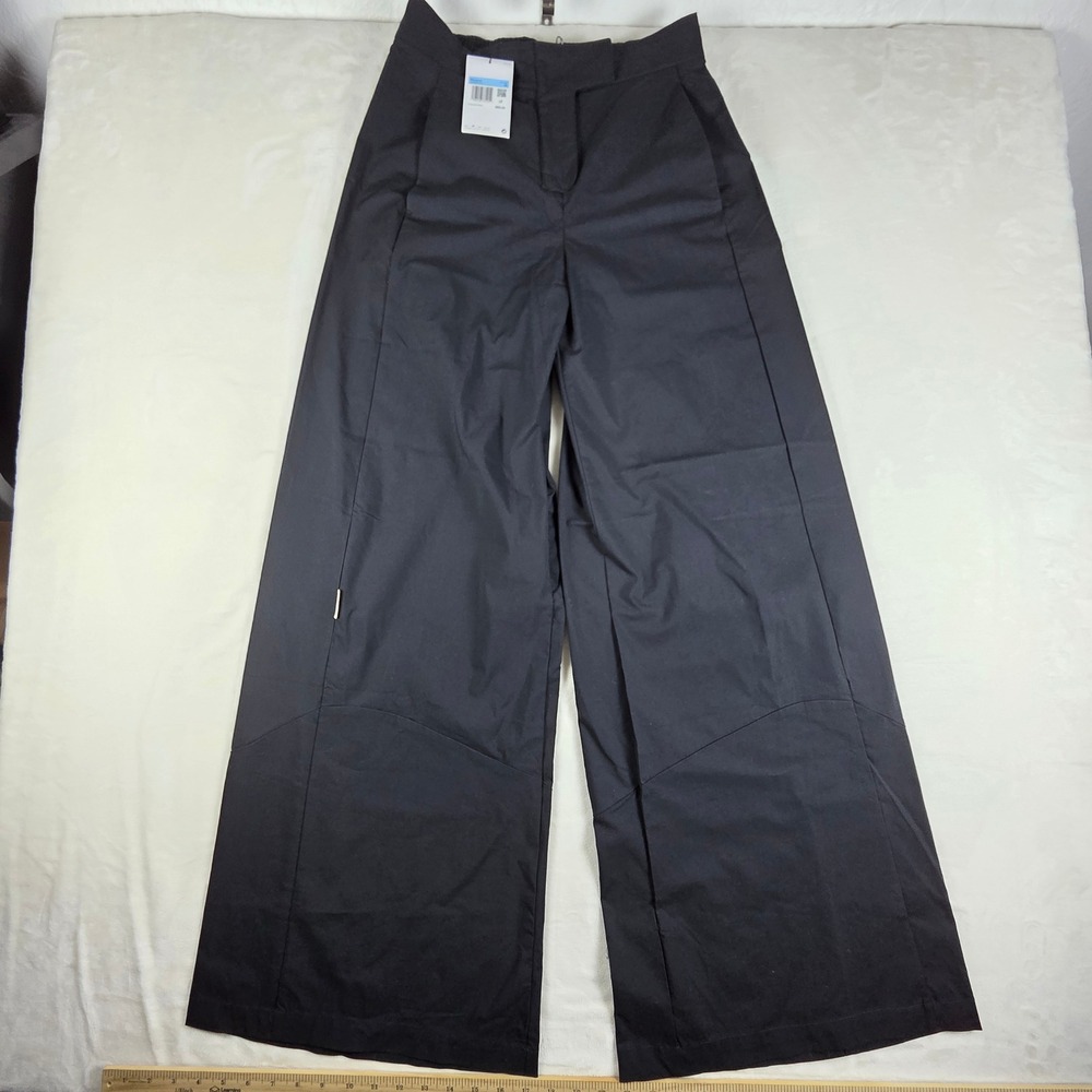 Nike Sportswear Everyday Modern Women M Black Wide Leg Woven Pants DV8309-010